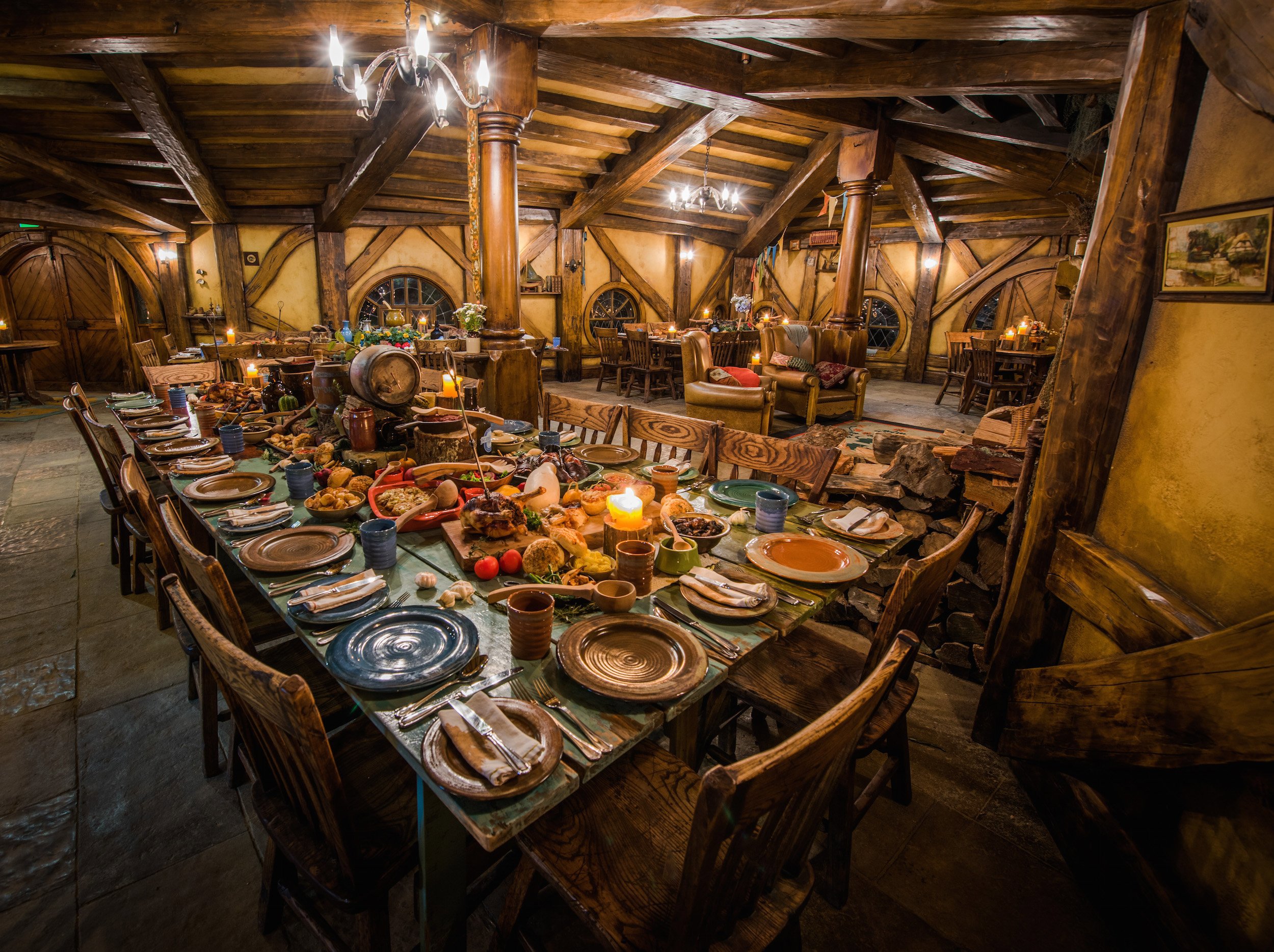 Evening Banquet Tour Hobbiton Movie Set Tours